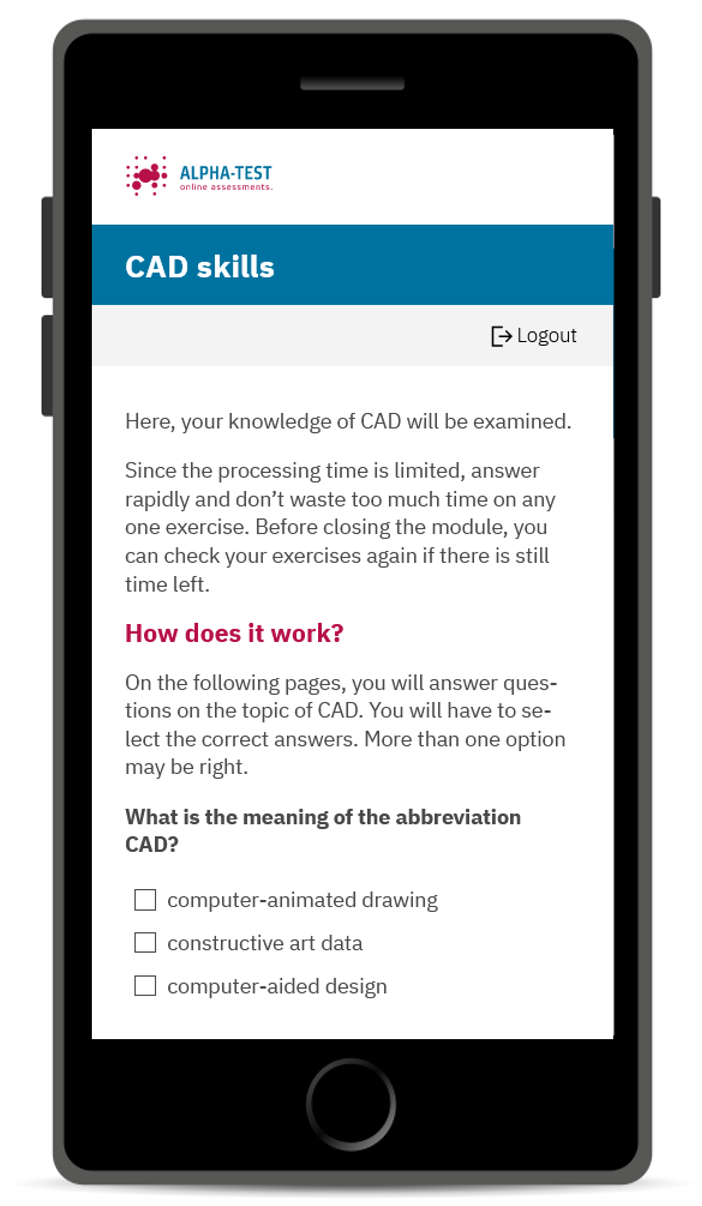 Knowledge of CAD